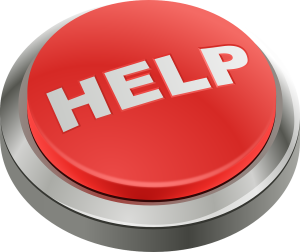 Help button signaling consumers to contact us for help with home care, Medicaid, and CDPAP.